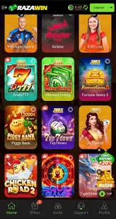 razawin game interface screen shot image